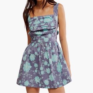 NWT Free People Meet Me in Maui Mini Dress | Free People Mini Dress | Large